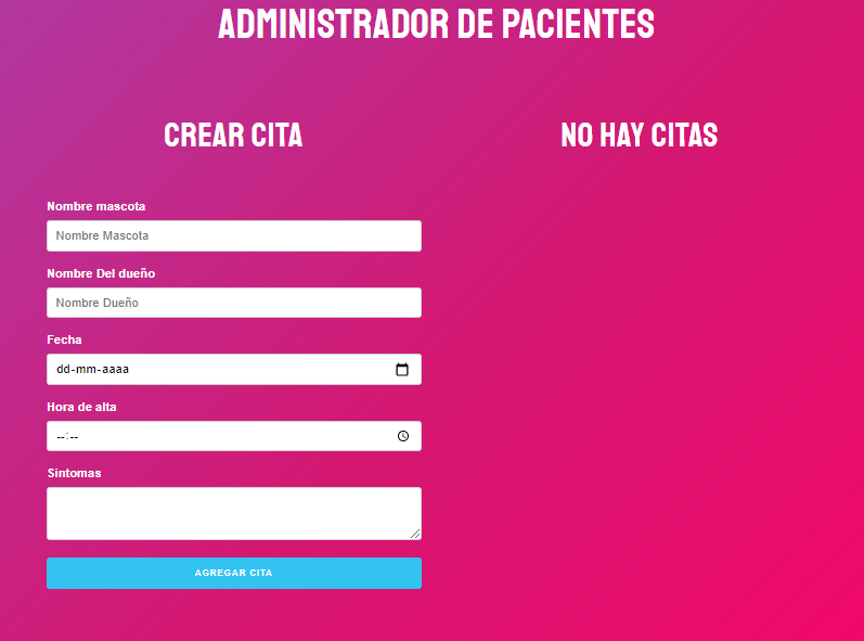 Imagen de api de citas