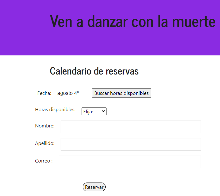 Imagen Danza con Muerte